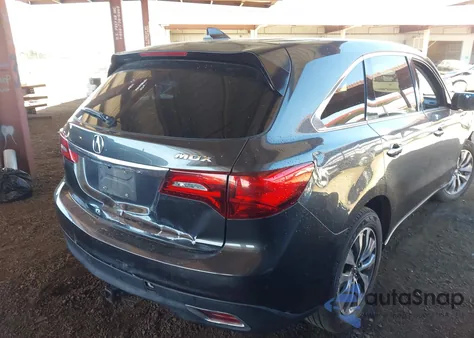 2014 Acura Mdx Technology Pkg W/Entertainment Pkg from USA, damaged, VIN 5FRYD3H6XEB016909